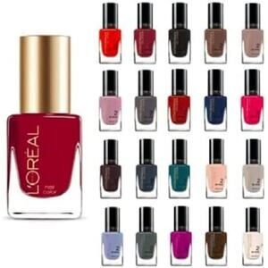 LOreal Paris Extraordinaire Gel-Lacque 2 Nail ColorSet 7-Piece Collection Random